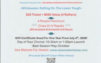 WHITEWATER RAFFLE